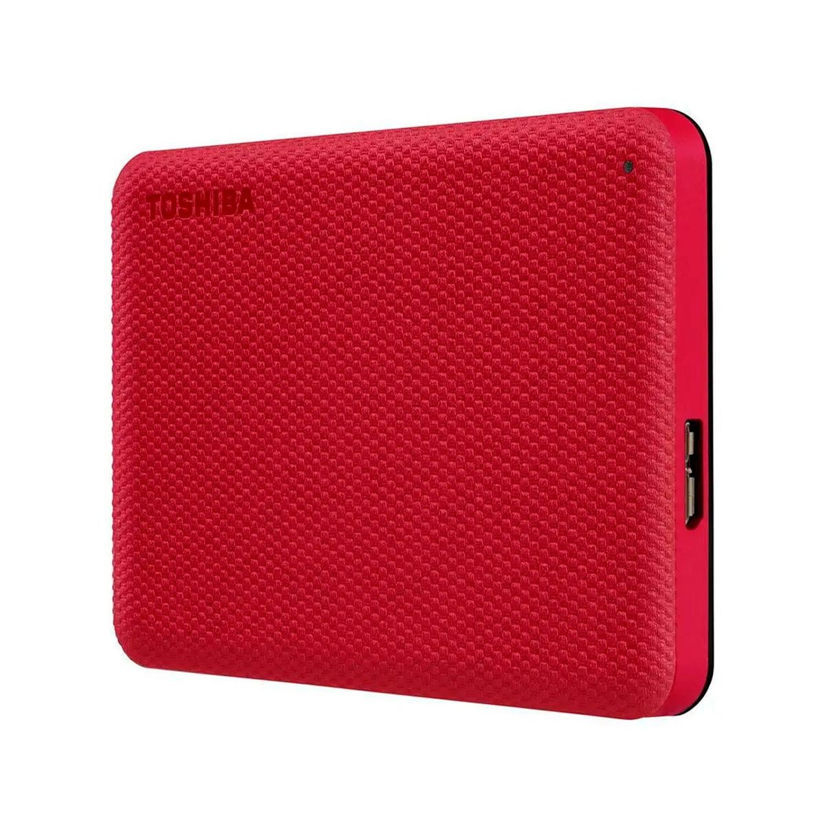 TOSHIBA - Disco Externo Toshiba 1TB Canvio Advance Rojo HDTCA10XR3AA