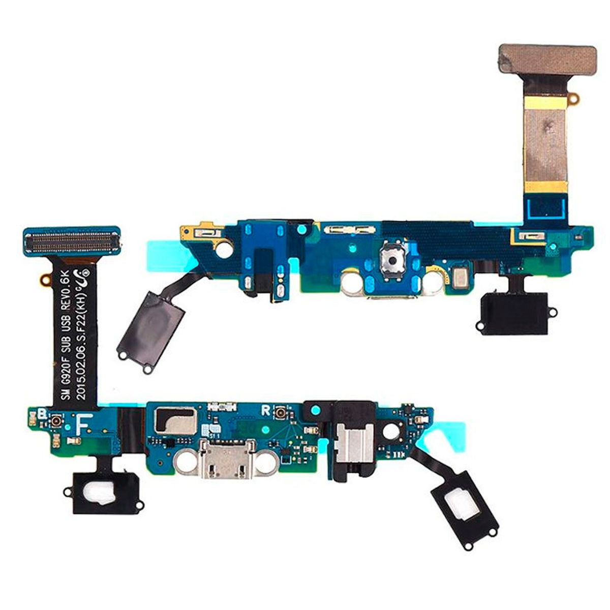 GENERICO - Flex De Carga Compatible con Samsung S6 Version I