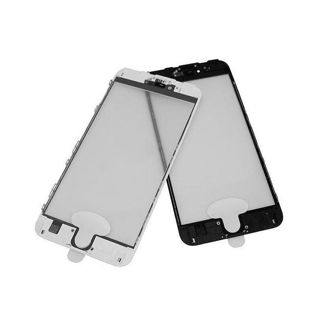 GENERICO - Glass + Marco + Oca Compatible con iPhone 8 Plus - Lifemax