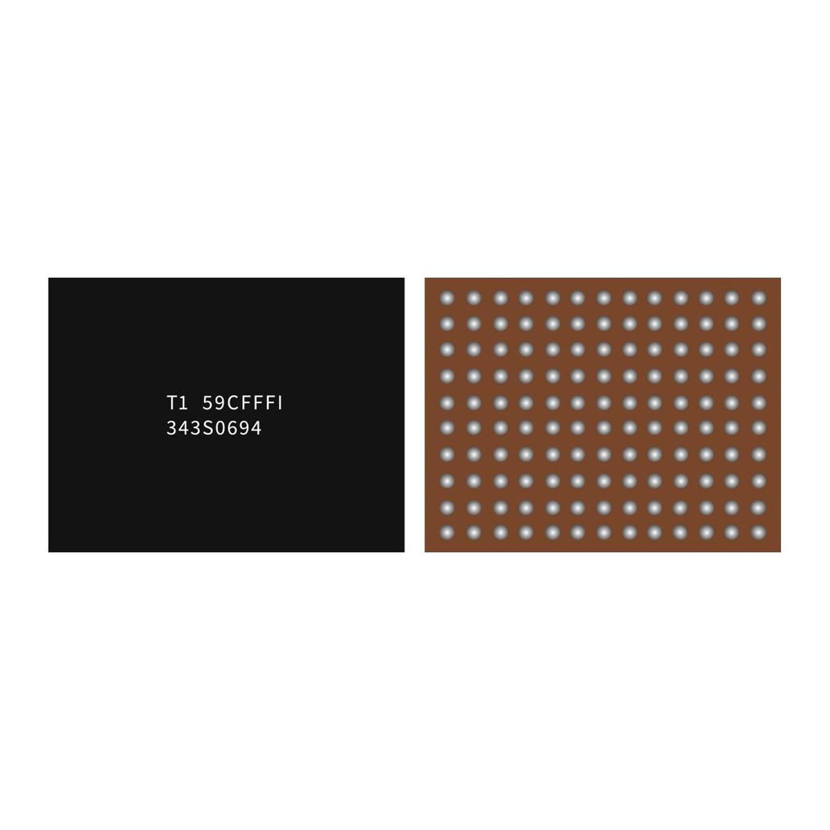 GENERICO - Ic De Touch Compatible con iPhone 6 Plus Negro - Lifemax