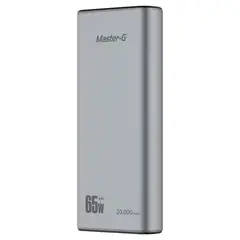 MASTER G - Batería Externa Type C Laptop Power Bank UCP20PD65