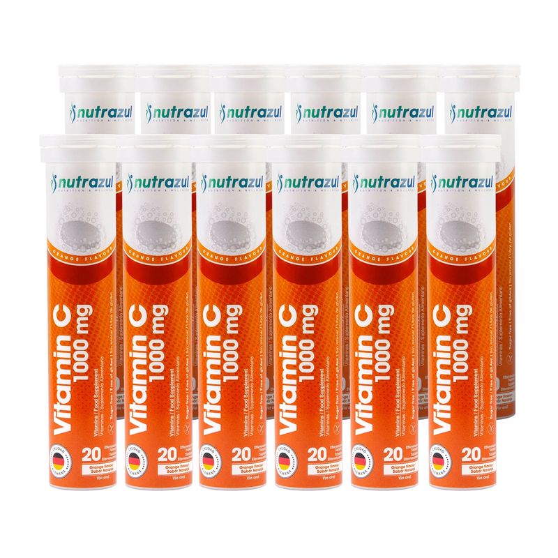 NUTRAZUL - Vitamina C 1.000 Mg.-Pack 12 un.