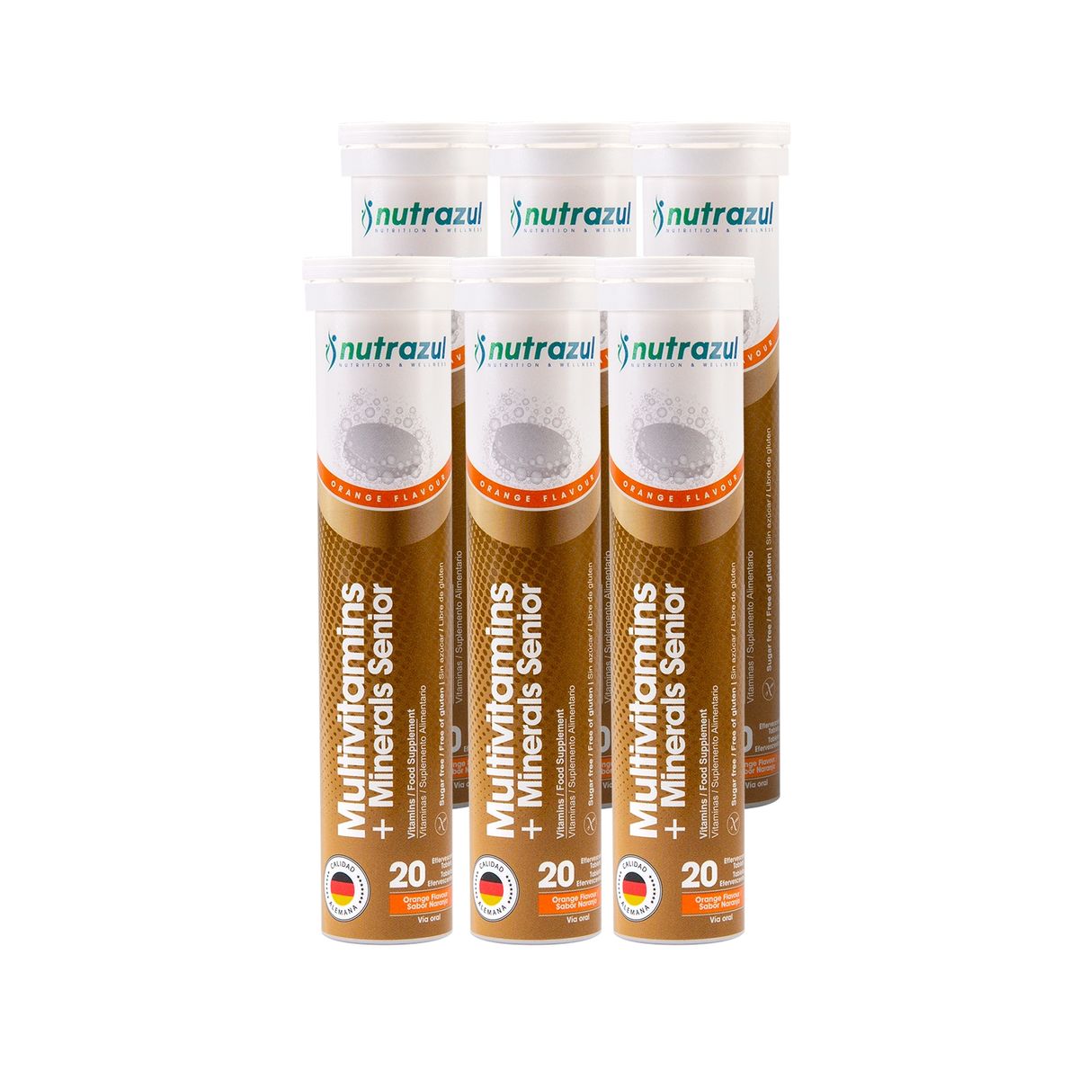 NUTRAZUL - Multivitaminico Seniors -Pack 6 un.