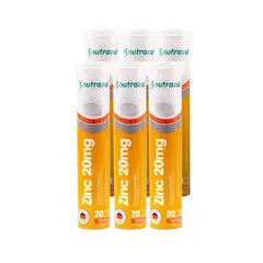 NUTRAZUL - Zinc 20 Mg. -Pack 6 un.