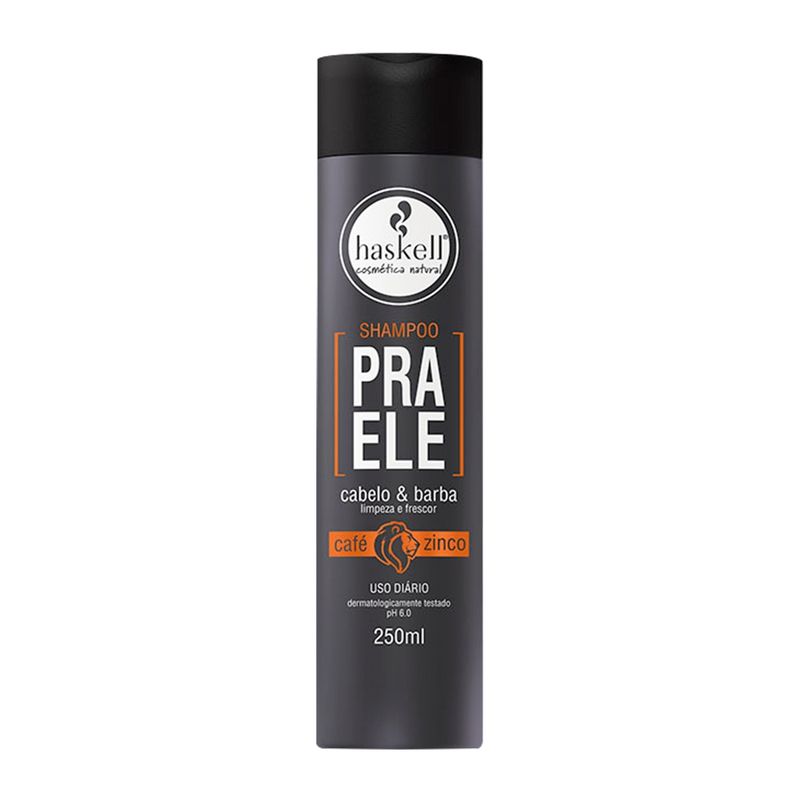 HASKELL - SHAMPOO CABELLO Y BARBA PRA ELE 250ML Haskell