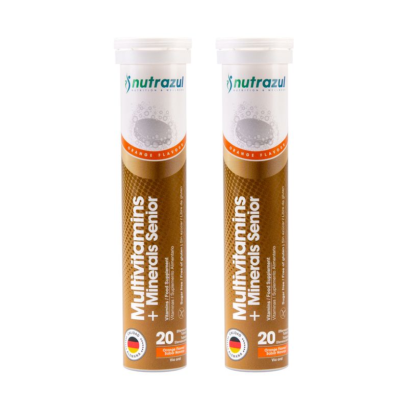 NUTRAZUL - Multivitamínico Senior  - Pack 2 unidades.