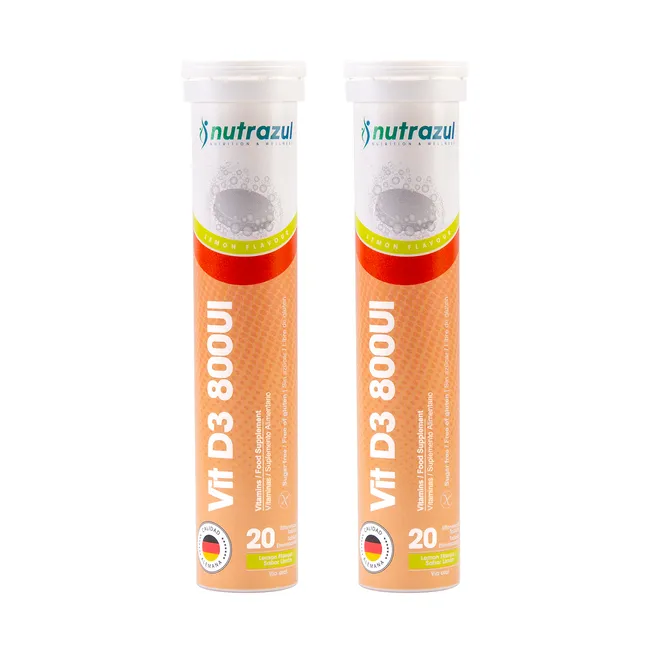 NUTRAZUL - Vitamina D3-Pack 2 unidades.