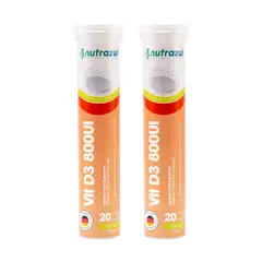 NUTRAZUL - Vitamina D3-Pack 2 unidades.