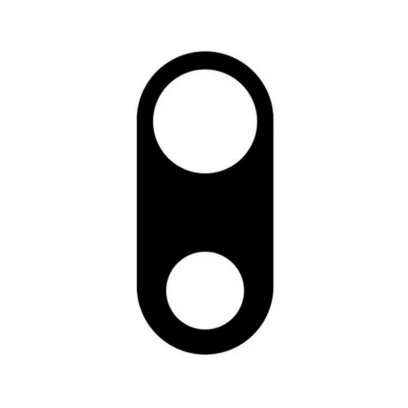 GENERICO - Vidrio De Camara Trasera Compatible con iPhone 7 Plus