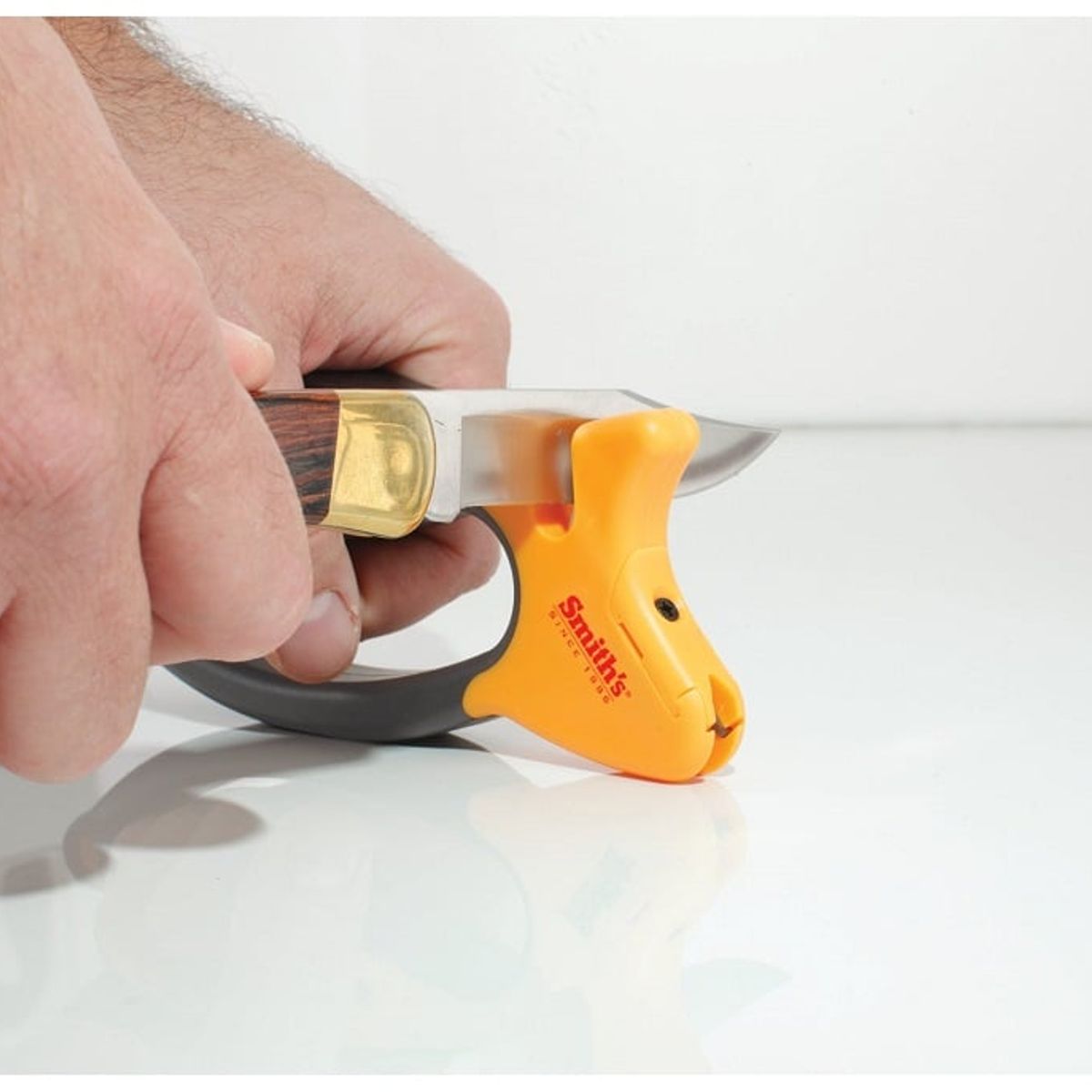 SMITHS - Afilador de Cuchillos Smith´s con Mango Seguro JIFFY-Pro