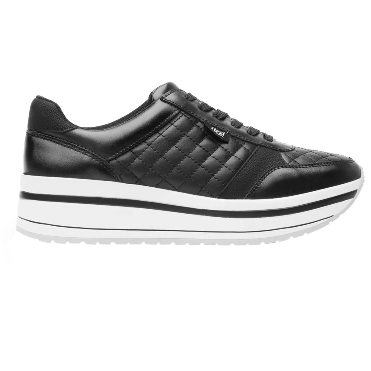 FLEXI - Zapatilla Mujer Alanis Negro Flexi