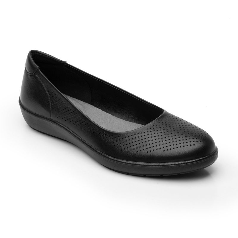 FLEXI - Zapato Mujer Cuero Amelie Negro Flexi