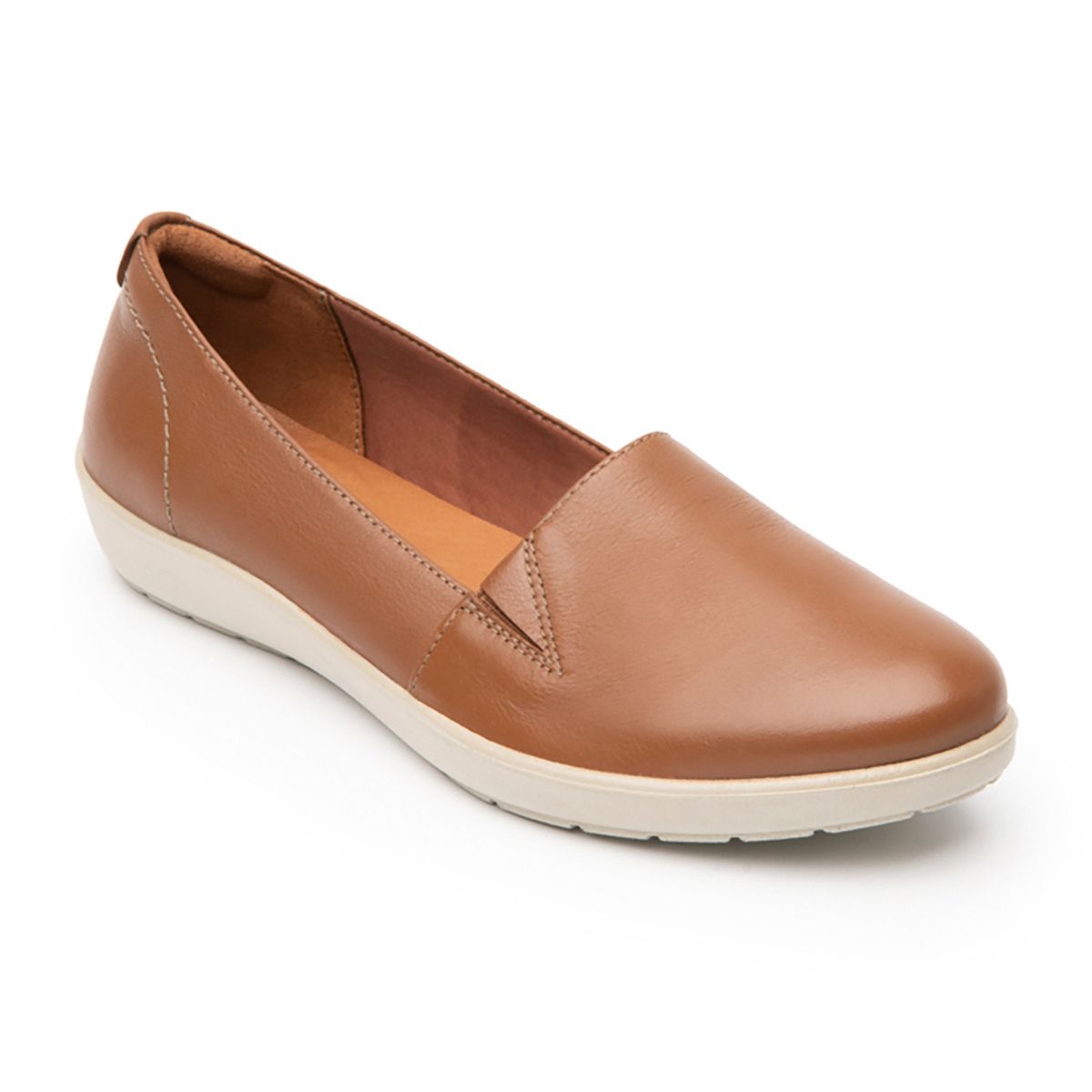 FLEXI - Zapato Mujer Cuero Amelie Café Flexi