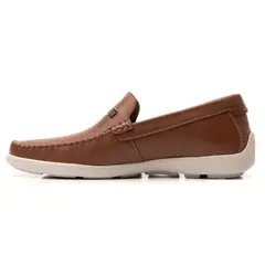 FLEXI - Mocasín Hombre Cuero Barbados Café