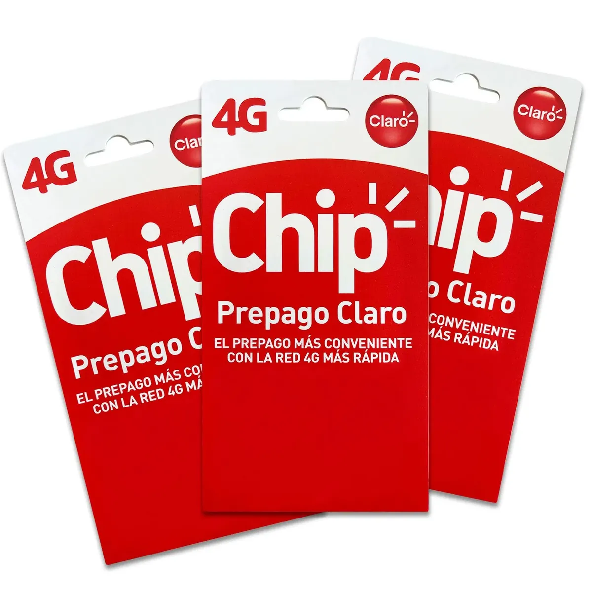 CLARO - Chip De Línea Claro 5 Gb + 300 Min Pack X100 Kit Mayorista