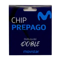MOVISTAR - Chip Prepago 4 GB + 400 Min - Lifemax