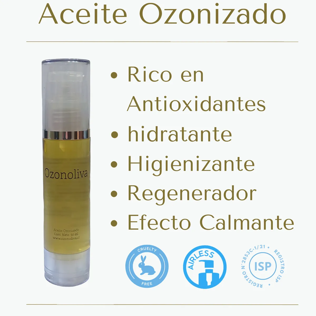 OZONOLIVA - Aceite Ozonizado
