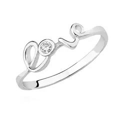 ZUZA COLLECTION - Anillo LOVE - Plata 925
