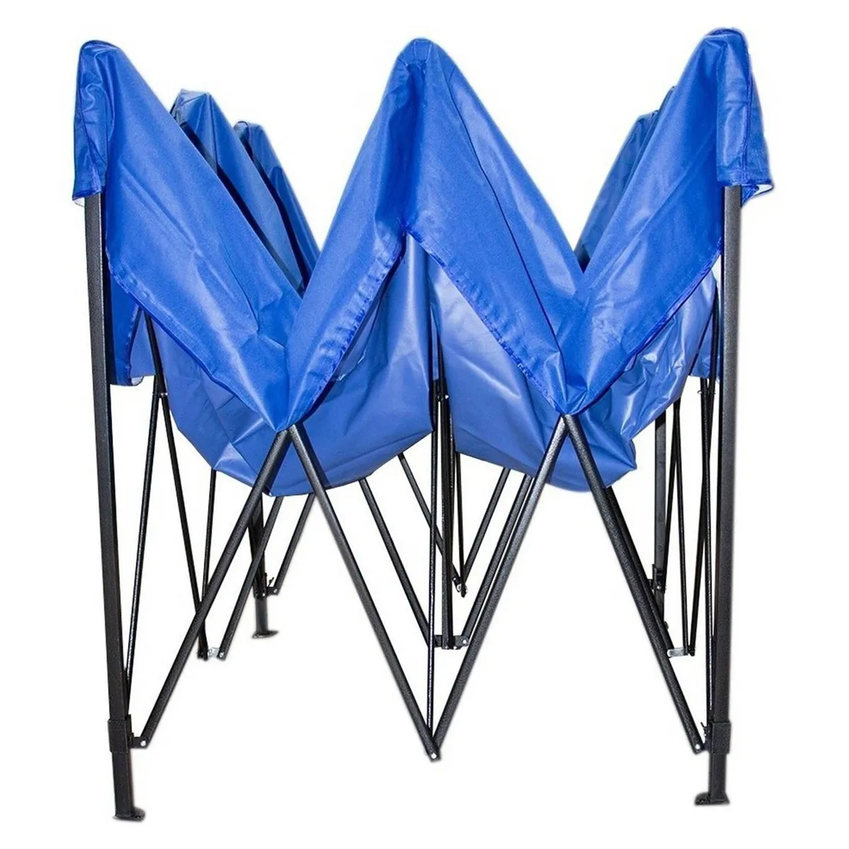 JARDIMEX - Toldo Plegable Jardimex 2x2 Carpa Impermeable Protección UV azul