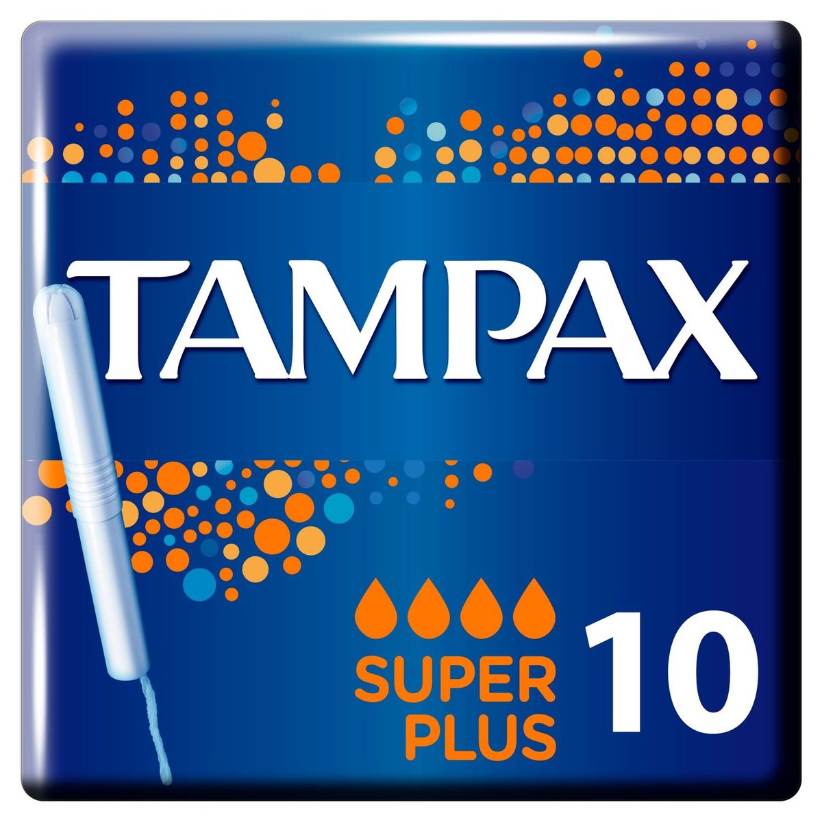 TAMPAX - Pack 6 Tampones Tampax Super Plus 10 un
