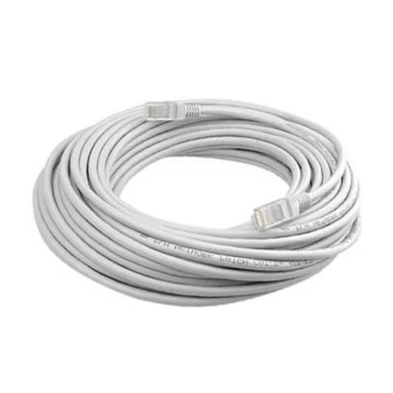 GENERICO - Cable Red Cat 5 Armardo Por 10 metros Gris RJ45 Red LAN