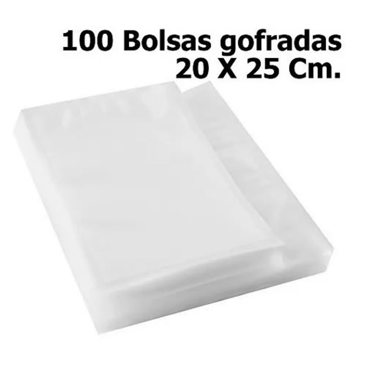 GENERICO - 100 Bolsas Para Sellar Al Vacio 20x25, Maquinas Tipo Oster