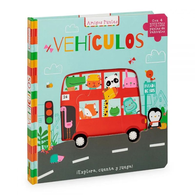 PANINI - PANINI BOOKS AMIGOS PUZLES - VEHICULOS