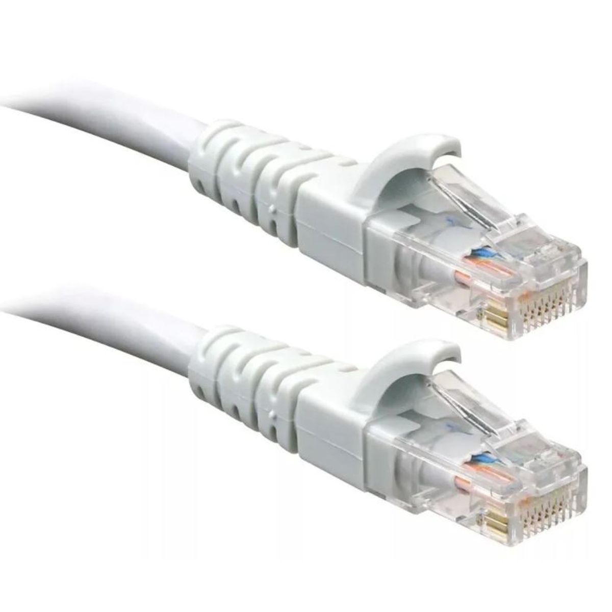 GENERICO - Cable de red 20 metros categoria 5 Rj45 Lan Gris