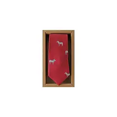 PALMATRI - Corbata Pálmatri Don Rocinante Rojo