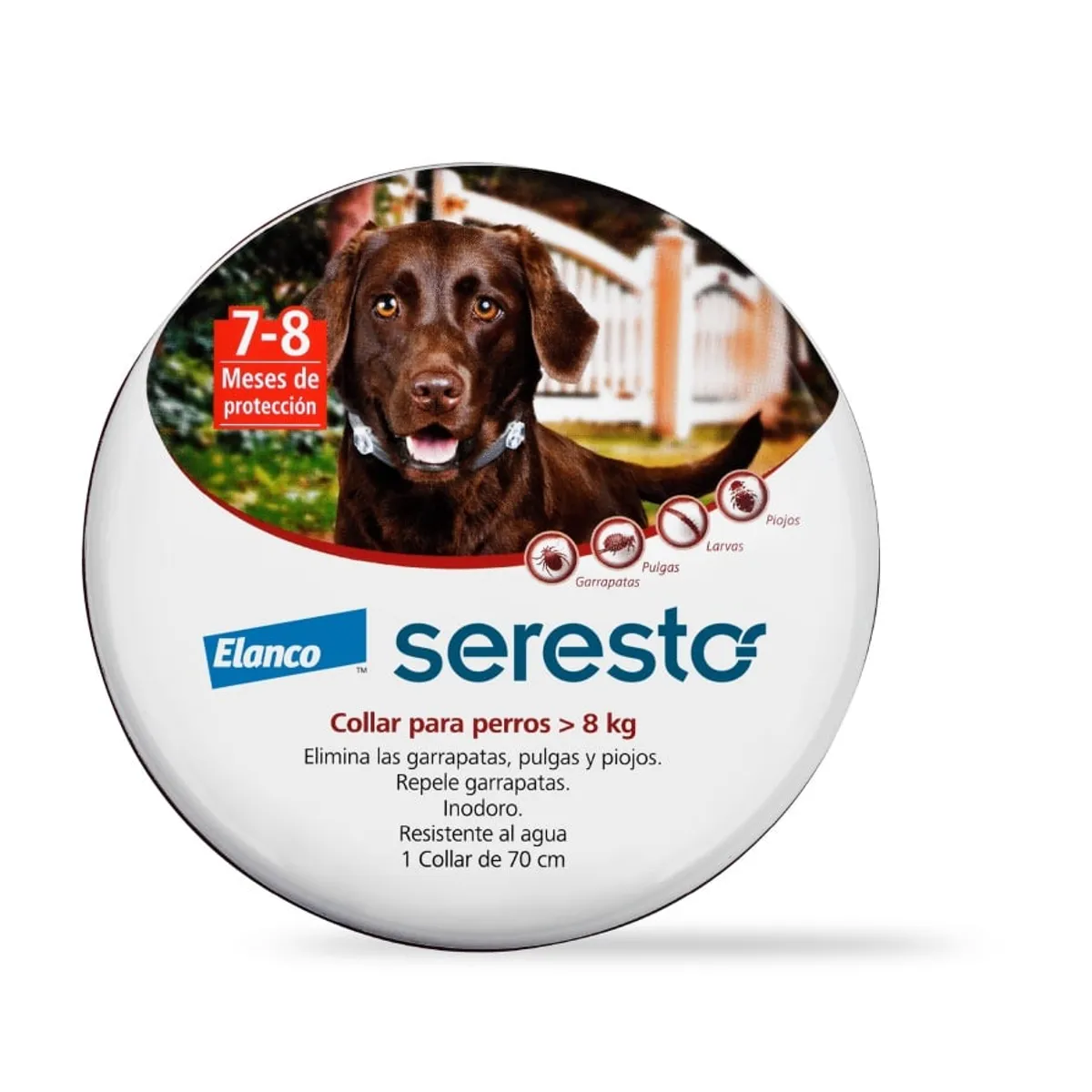 ELANCO - Seresto para perros de mas de 8kg de peso