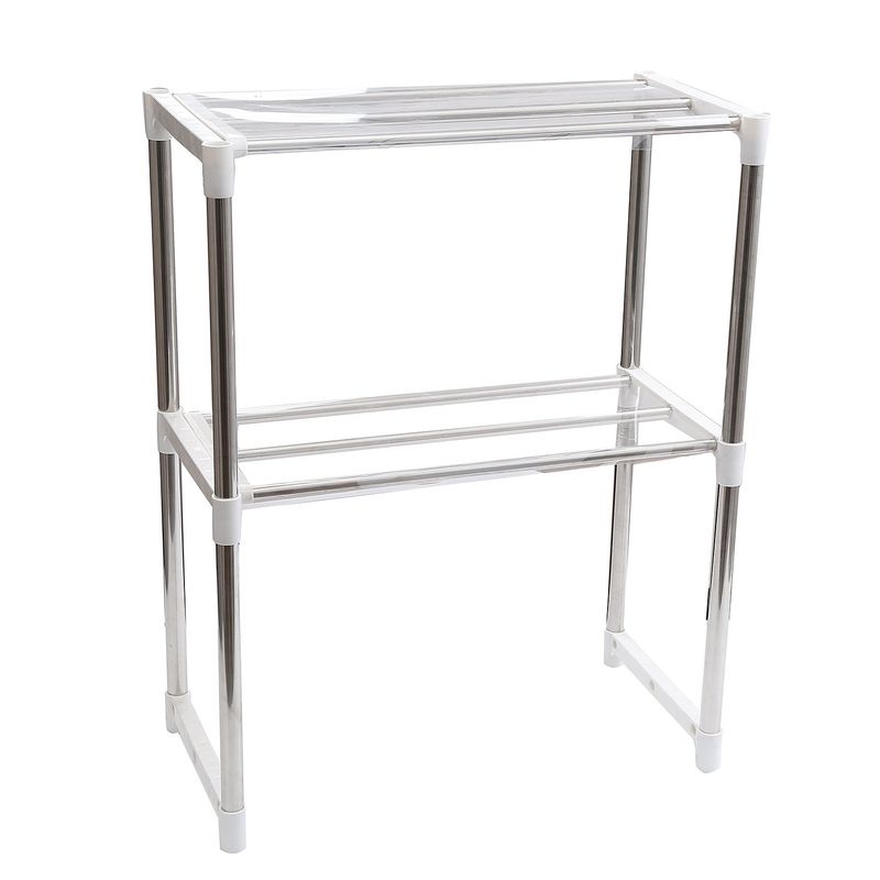 GENERICO - Estante organizador metal para microondas