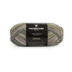 REVESDERECHO - Socks Lana para Calcetines 50 grs Verde 108