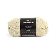 REVESDERECHO - Socks Lana para Calcetines 50 grs Crudo 49