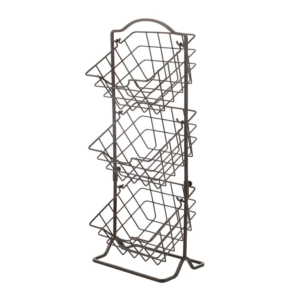 SOHOGAR - Organizador de cocina 3  niveles metálico