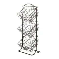 SOHOGAR - Organizador de cocina 3 niveles metálico