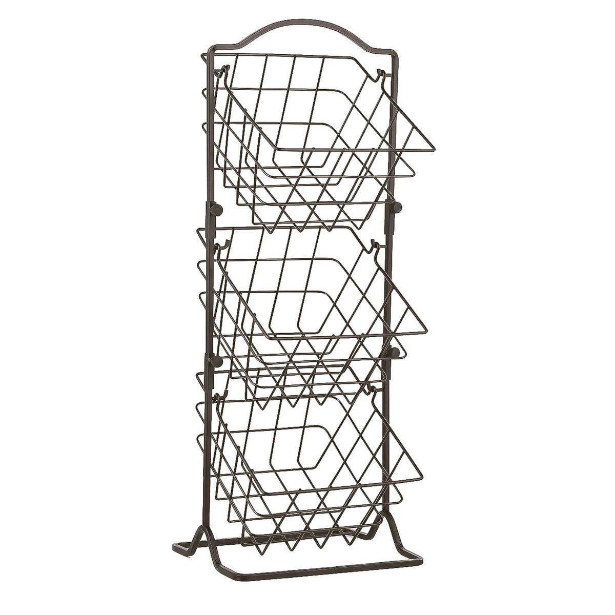 SOHOGAR - Organizador de cocina 3  niveles metálico