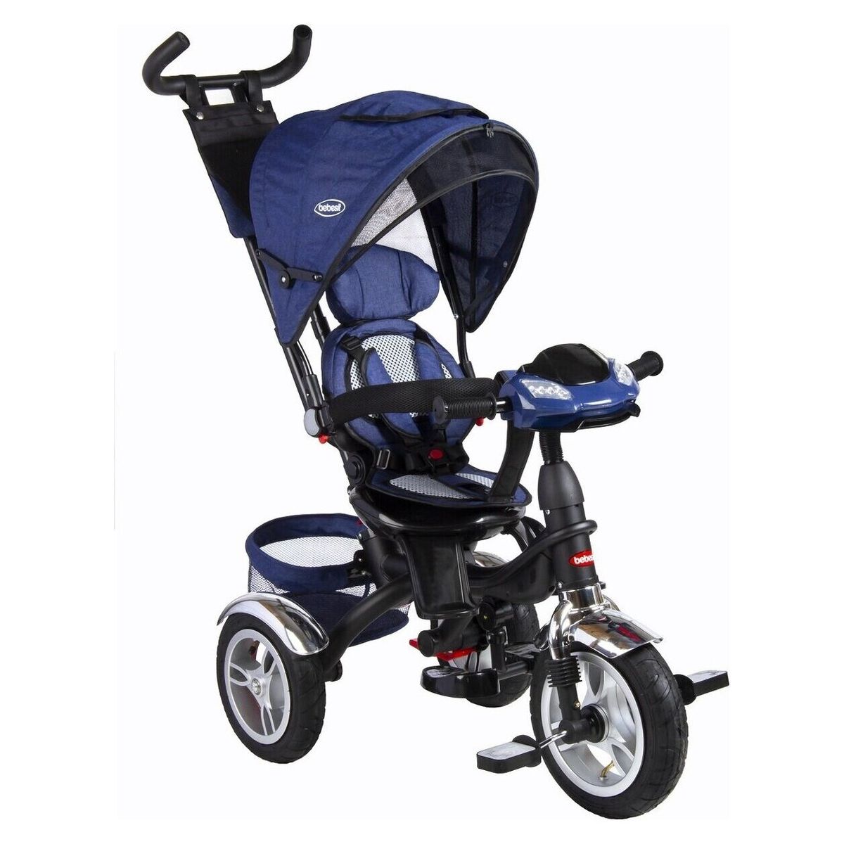 BEBESIT - Triciclo 360 con Musica y Reclinacion