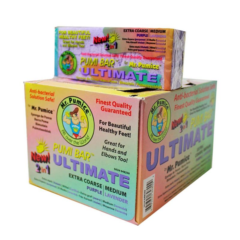 COSMETICAVAL - Caja 12 limas pies callos 2 en 1 anti bacterial Mr. Pumice