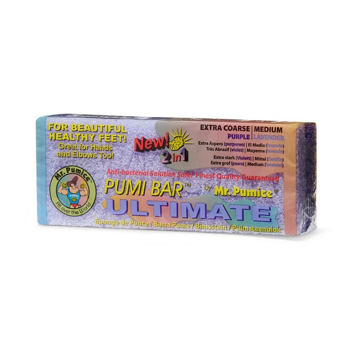 COSMETICAVAL - Caja 12 limas pies callos 2 en 1 anti bacterial Mr. Pumice