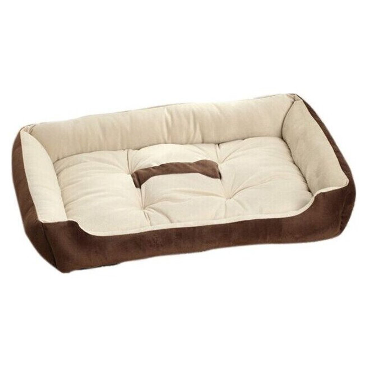 MUNDO ONLINE - Cama Mascota Extra Grande 90 cm Cafe