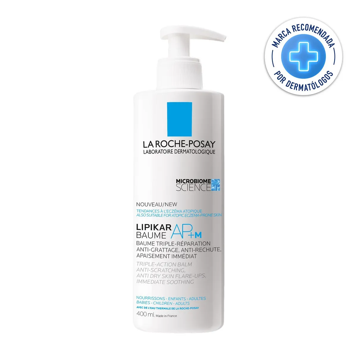 LA ROCHE POSAY - Bálsamo Hidratante Lipikar Baume Ap+m 400 Ml La Roche Posay