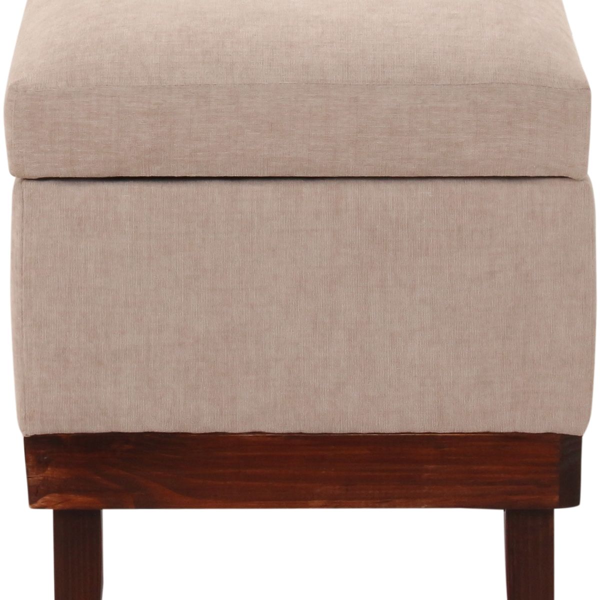 GENERICO - Pouf Baúl Emilia Arena Altea 45x45x46 cm Máxima Design