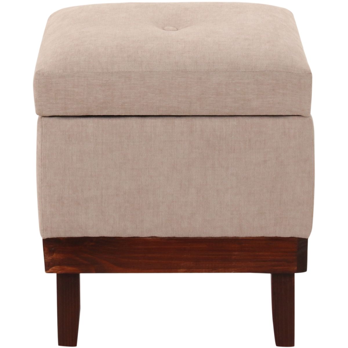 GENERICO - Pouf Baúl Emilia Arena Altea 45x45x46 cm Máxima Design