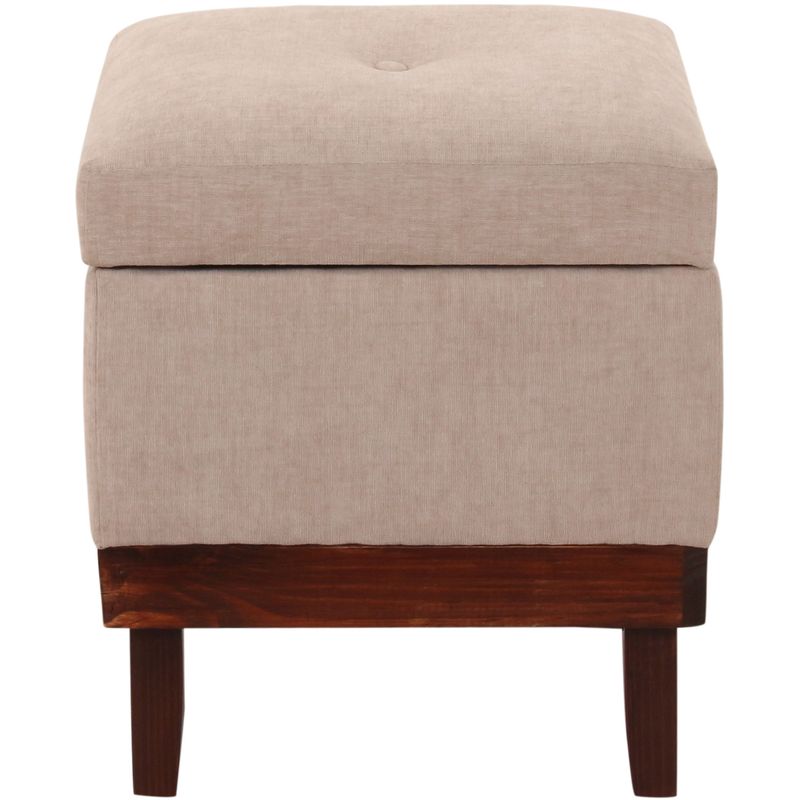 GENERICO - Pouf Baúl Emilia Arena Altea 45x45x46 cm Máxima Design