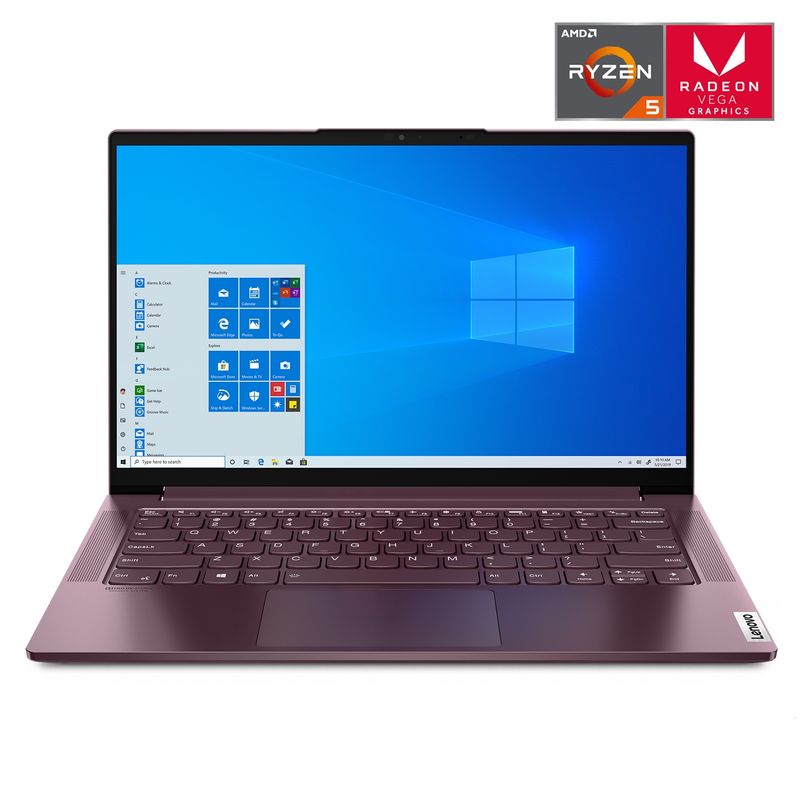 LENOVO - Notebook Yoga Slim 7 AMD Ryzen 5 4500u 16GB RAM 256GB SSD 14" Full HD WiFi6