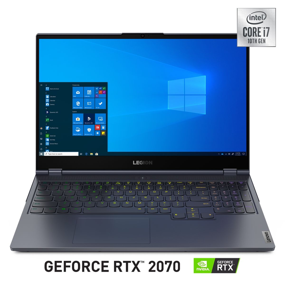 LENOVO - Notebook Lenovo Gamer Legion 7i Core i7 16GB RAM 512SSD RTX2070 15.6"