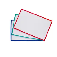 GENERICO - Pizarra para niños 20x30 cms set 3 unidades