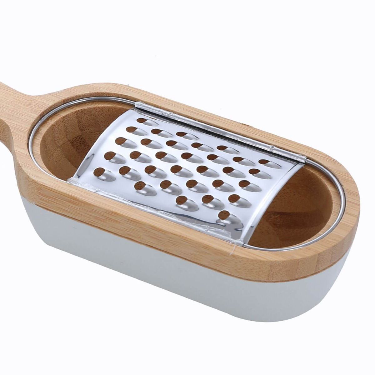 SOHOGAR - Rallador con contenedor bambú