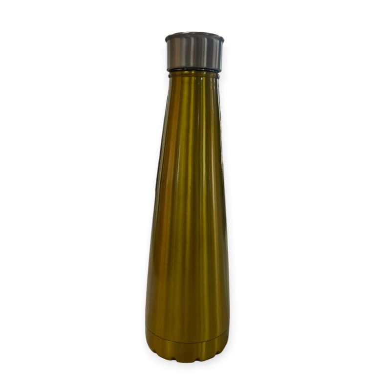 GENERICO - Botella térmica de acero inoxidable  dorado