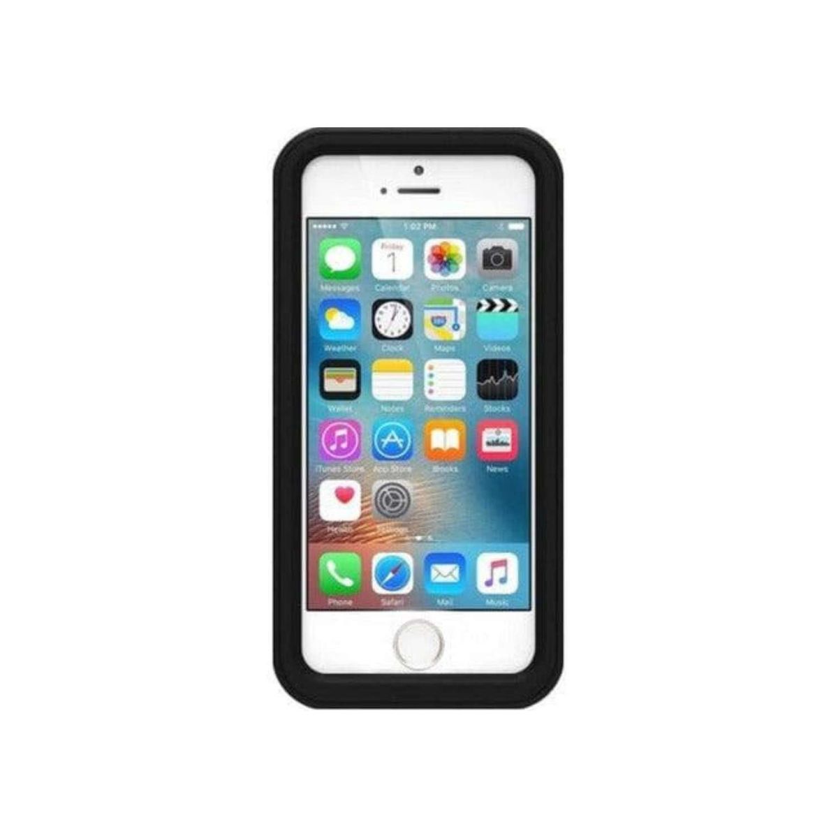 SOHOGAR - Carcasa acuática para iphone - negro